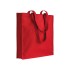 Borsa shopper a tinta unita in cotone riciclato da 220 g/m2