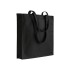 Borsa shopper a tinta unita in cotone riciclato da 220 g/m2
