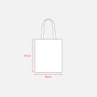 Borsa shopper a tinta unita in cotone riciclato da 220 g/m2 FullGadgets.com