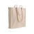 Borsa shopper a tinta unita in cotone riciclato da 280 g/m2
