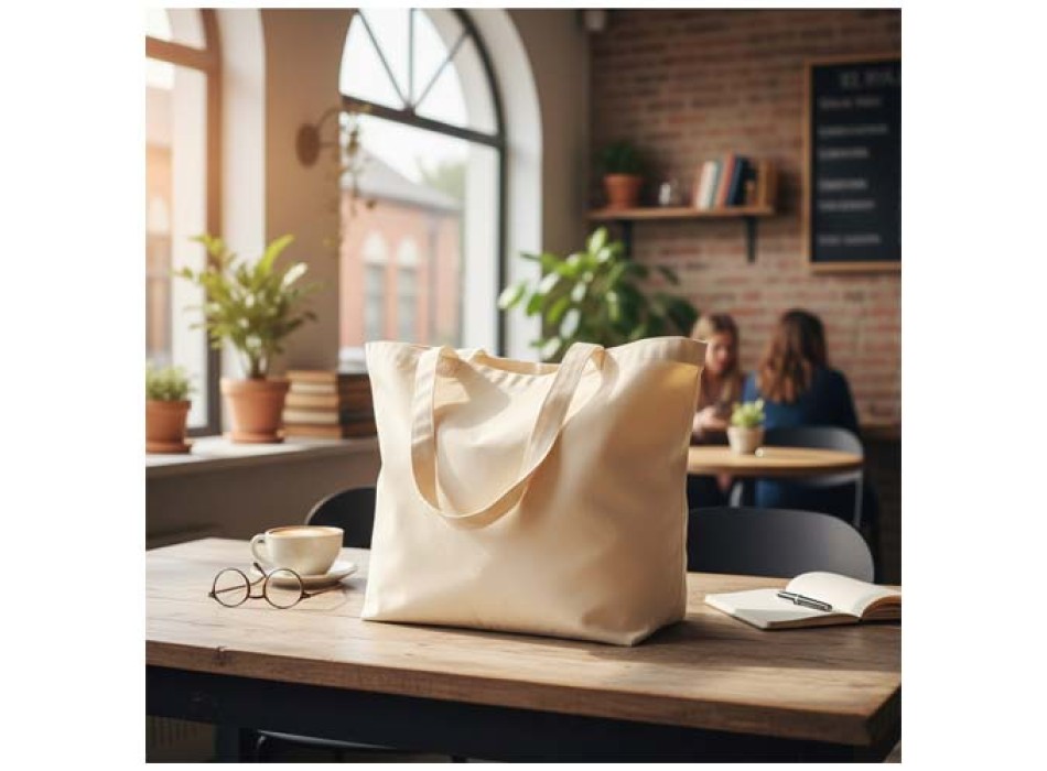 Borsa shopper in cotone biologico Citizen Green Jeannette FullGadgets.com