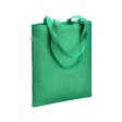 Borsa shopper in cotone riciclato 300 g/m2 con effetto melange con manici lunghi FullGadgets.com