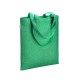 Borsa shopper in cotone riciclato 300 g/m2 con effetto melange con manici lunghi FullGadgets.com