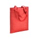 Borsa shopper in cotone riciclato 300 g/m2 con effetto melange con manici lunghi FullGadgets.com