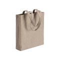 Borsa shopper in cotone riciclato da 280 g/m2