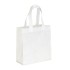 Borsa shopper in PET riciclato da 80 g/m&sup2; (TNT R-PET) termosaldata