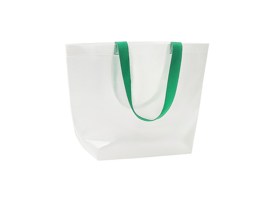Borsa shopper trasparente in PP laminato 110 g/m2 FullGadgets.com