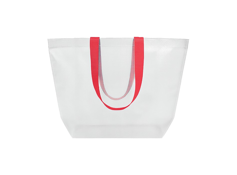 Borsa shopper trasparente in PP laminato 110 g/m2 FullGadgets.com