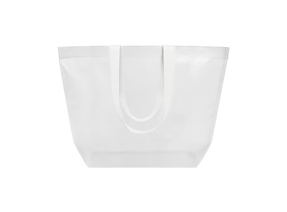 Borsa shopper trasparente in PP laminato 110 g/m2 FullGadgets.com
