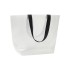 Borsa shopper trasparente in PP laminato 110 g/m2