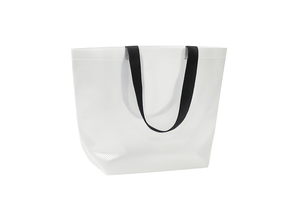 Borsa shopper trasparente in PP laminato 110 g/m2 FullGadgets.com