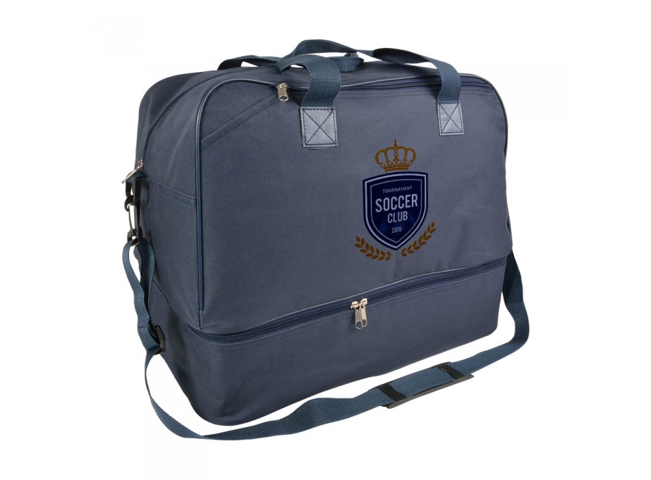 Borsa sport e viaggio in poliestere 600D con tracolla regolabile, tasca porta scarpe FullGadgets.com