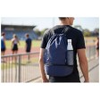 Borsa sportiva con cordoncino in materiale riciclato certificato GRS e scomparto inferiore da 18 litri  FullGadgets.com