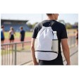 Borsa sportiva con cordoncino in materiale riciclato certificato GRS e scomparto inferiore da 18 litri  FullGadgets.com