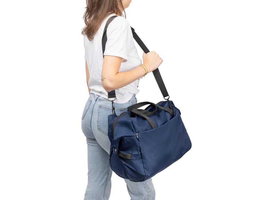 Borsa sportiva Ocean Bound in poliestere 300 D rPET Niv FullGadgets.com