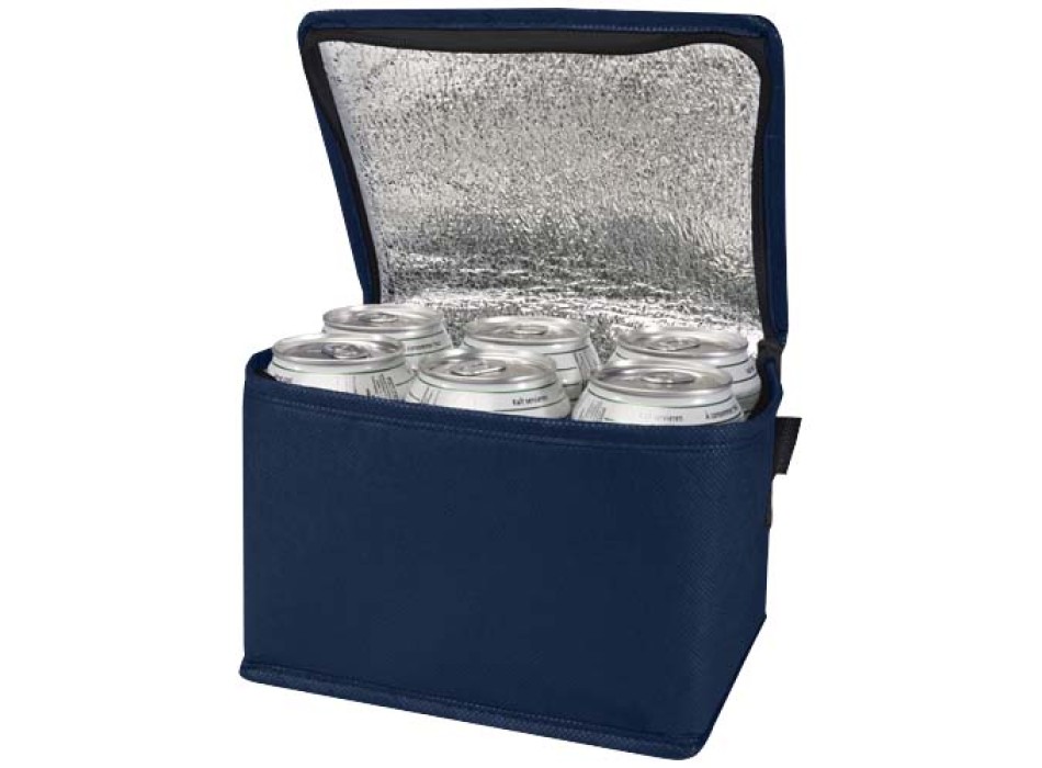 Borsa termica con capacità per 6 lattine in tessuto non tessuto riciclato certificato GRS Spectrum - 4L FullGadgets.com