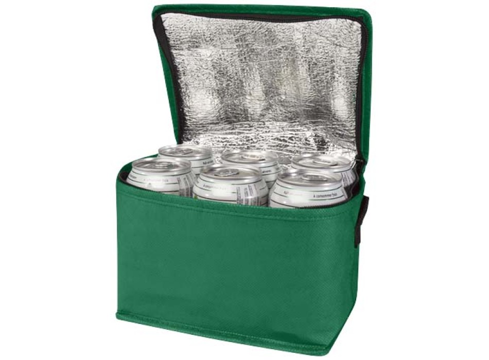 Borsa termica con capacità per 6 lattine in tessuto non tessuto riciclato certificato GRS Spectrum - 4L FullGadgets.com