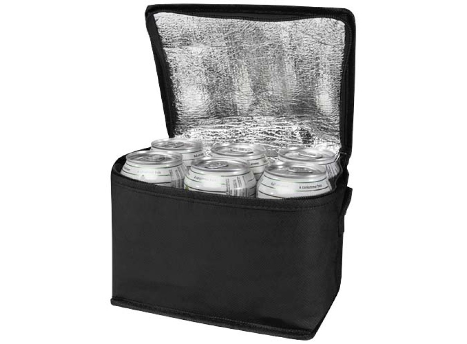 Borsa termica con capacità per 6 lattine in tessuto non tessuto riciclato certificato GRS Spectrum - 4L FullGadgets.com