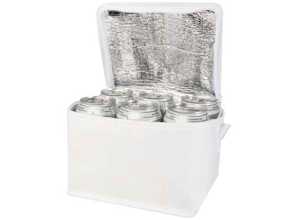 Borsa termica con capacità per 6 lattine in tessuto non tessuto riciclato certificato GRS Spectrum - 4L FullGadgets.com