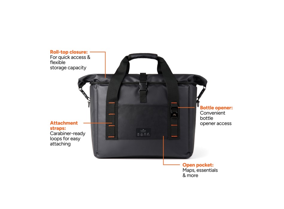 Borsa termica idrorepellente Nordic Drift RCS 22L FullGadgets.com