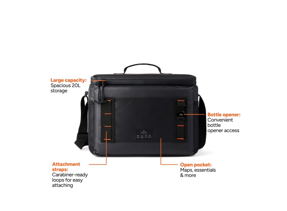 Borsa termica idrorepellente Nordic Drift Storm RCS 20L FullGadgets.com