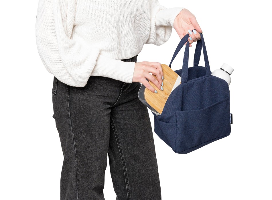 Borsa termica in policotone riciclato 330 g/m2 Elowen FullGadgets.com