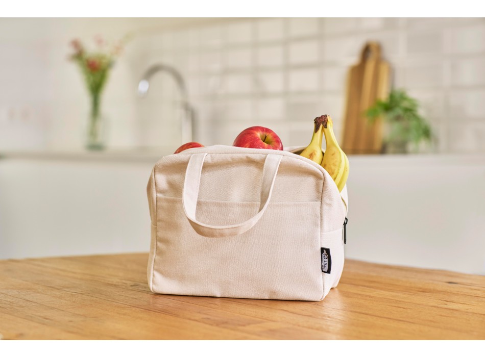 Borsa termica in policotone riciclato 330 g/m2 Elowen FullGadgets.com