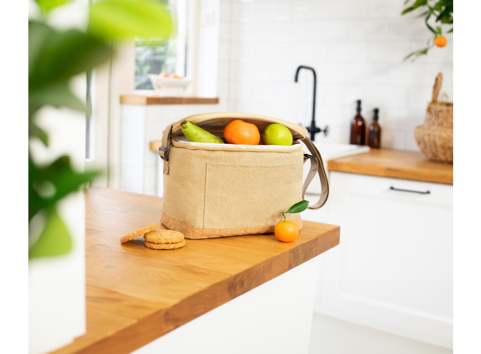 Borsa termica in poliestere 600 D rPET Sage FullGadgets.com