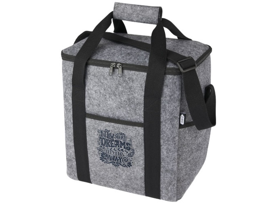 Borsa termica per bottiglie in feltro riciclato certificato GRS Felta - 21L FullGadgets.com