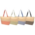Borsa tote grande in carta paglia con cerniera Rhythm - 21L FullGadgets.com
