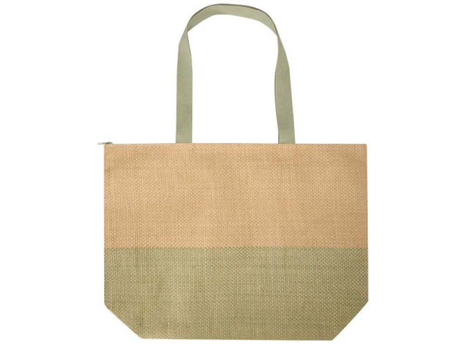 Borsa tote grande in carta paglia con cerniera Rhythm - 21L FullGadgets.com