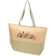 Borsa tote grande in carta paglia con cerniera Rhythm - 21L FullGadgets.com