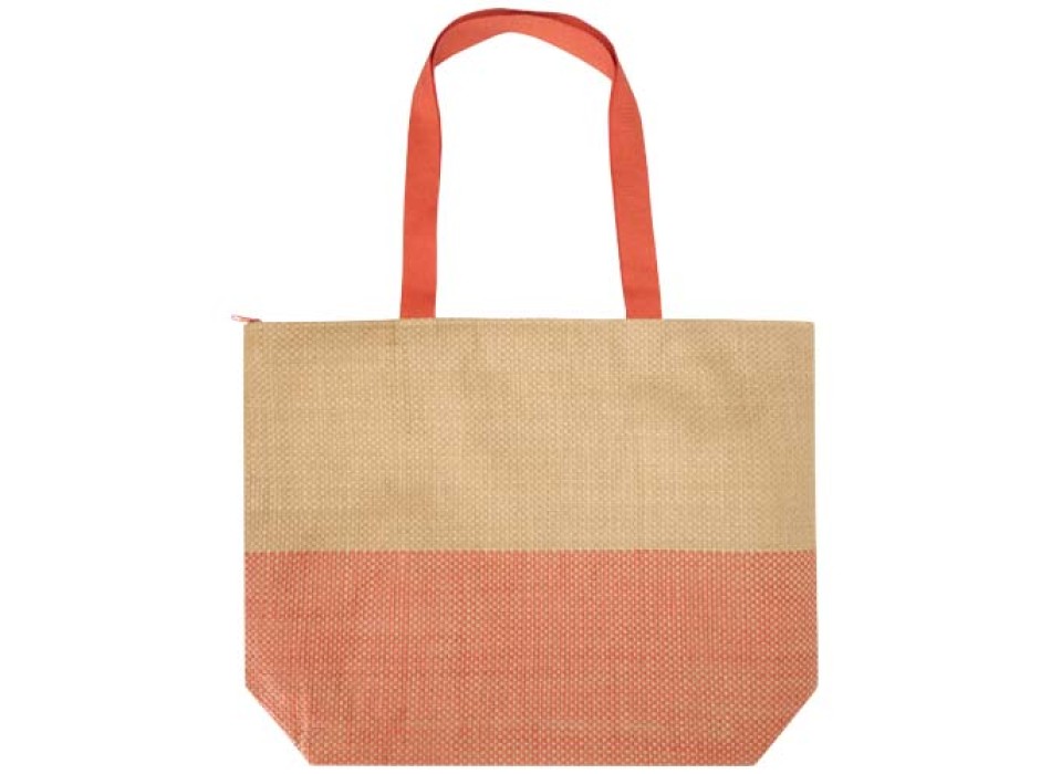 Borsa tote grande in carta paglia con cerniera Rhythm - 21L FullGadgets.com