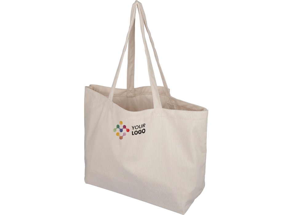 Borsa tote in velluto a coste Tino FullGadgets.com