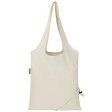Borsa tote pieghevole in misto cotone riciclato certificato GRS da 140 g/m² Madras Blend- 7L FullGadgets.com