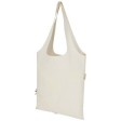 Borsa tote pieghevole in misto cotone riciclato certificato GRS da 140 g/m² Madras Blend- 7L FullGadgets.com