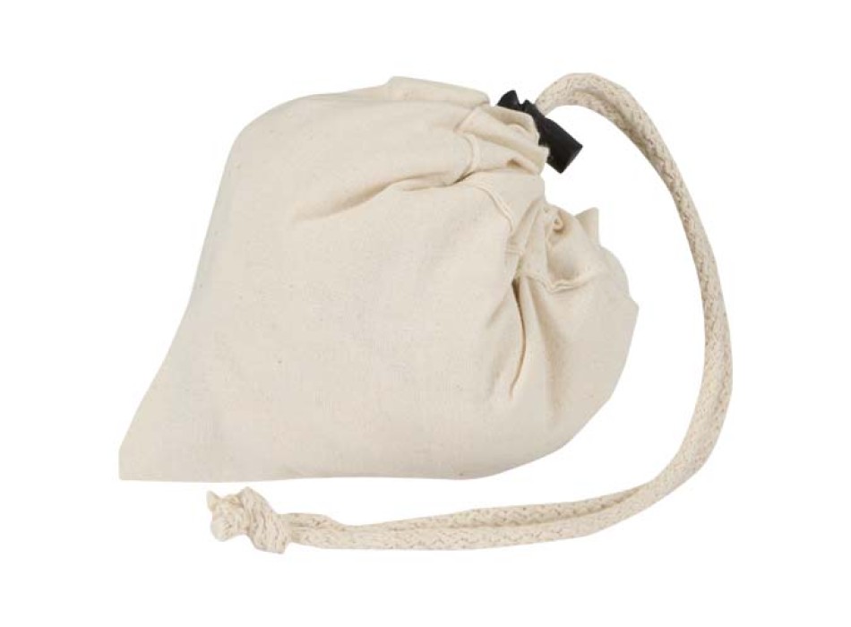 Borsa tote pieghevole in misto cotone riciclato certificato GRS da 140 g/m² Madras Blend- 7L FullGadgets.com