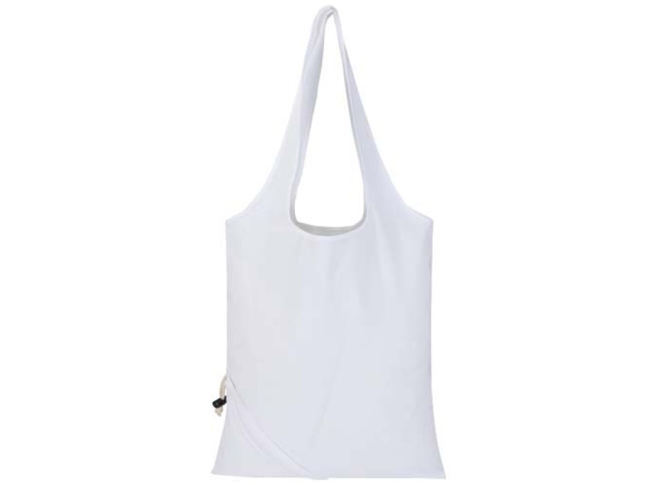 Borsa tote pieghevole in misto cotone riciclato certificato GRS da 140 g/m² Madras Blend- 7L FullGadgets.com