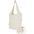 Borsa tote pieghevole in misto cotone riciclato certificato GRS da 140 g/m² Madras Blend- 7L FullGadgets.com