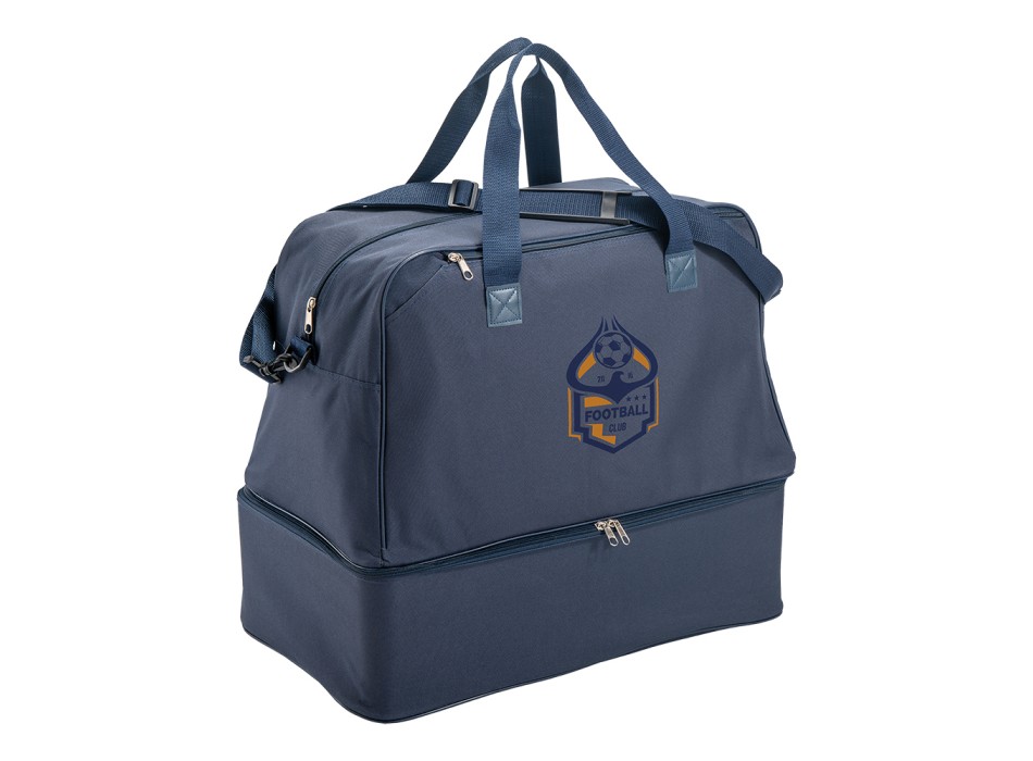 Borsone in Polyester 600D per viaggio e sport, con porta scarpe (fornito senza vaschetta) FullGadgets.com