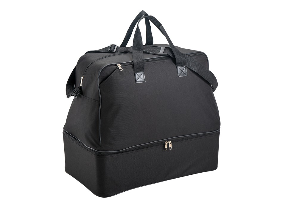Borsone in Polyester 600D per viaggio e sport, con porta scarpe (fornito senza vaschetta) FullGadgets.com