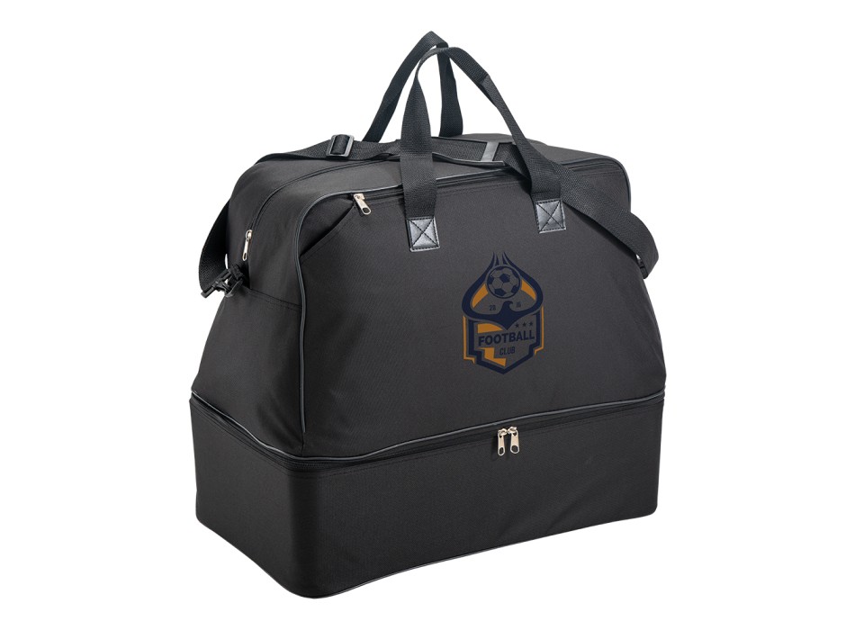 Borsone in Polyester 600D per viaggio e sport, con porta scarpe (fornito senza vaschetta) FullGadgets.com