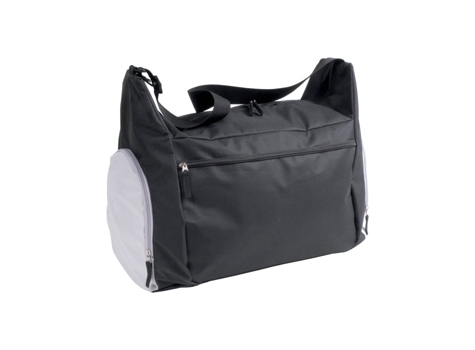 Borsone sport/viaggio in poliestere 600D con tracolla regolabile, 2 scomparti FullGadgets.com