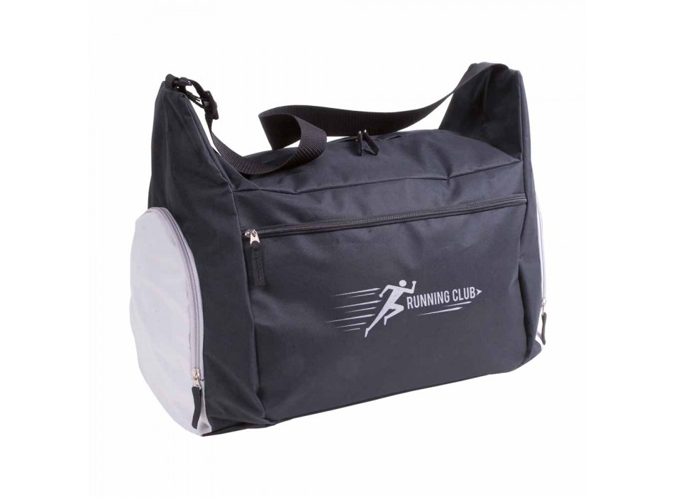 Borsone sport/viaggio in poliestere 600d con tracolla regolabile, 2 scomparti FullGadgets.com