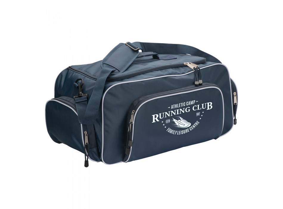 Borsone/zaino in poliestere 1680D con tracolla regolabile, 2 scomparti e tasca porta scarpe FullGadgets.com