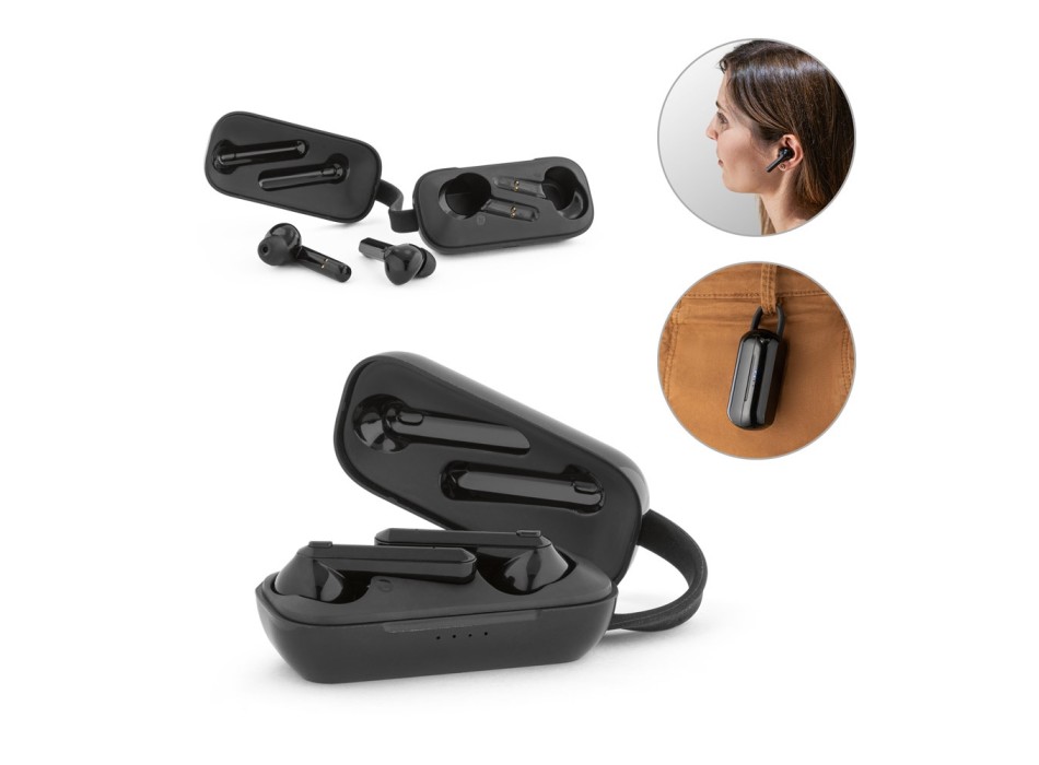 BOSON. Auricolari wireless in ABS riciclato (100% rABS) con autonomia di 3 ore FullGadgets.com