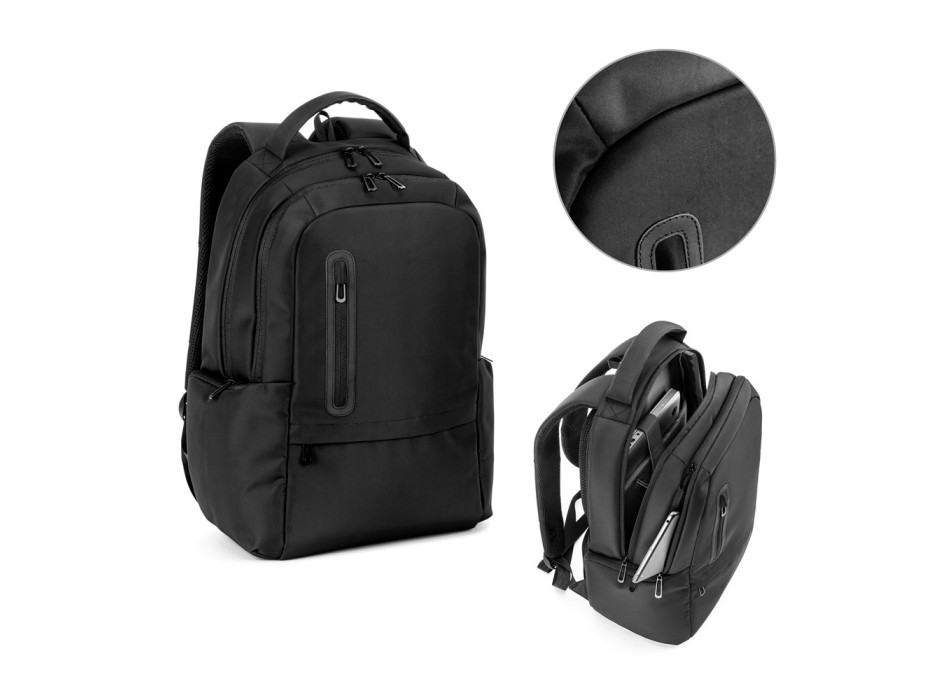 BOSTON SOLID. Zaino per laptop (17") in nylon 150D con 2 scomparti imbottiti FullGadgets.com