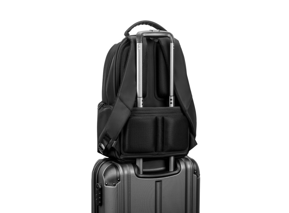 BOSTON SOLID. Zaino per laptop (17") in nylon 150D con 2 scomparti imbottiti FullGadgets.com