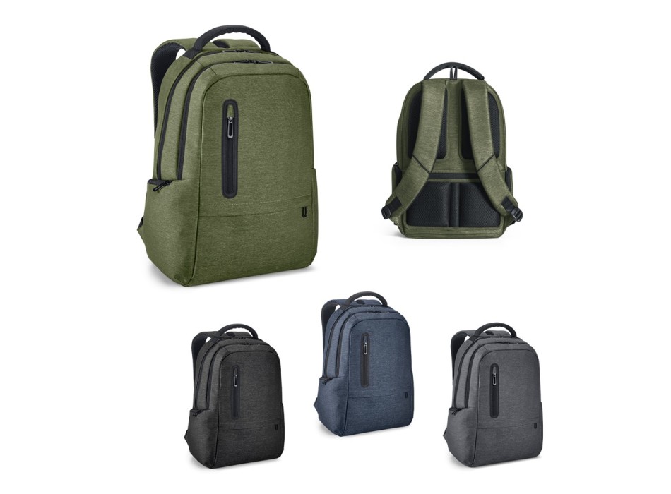 BOSTON. Zaino impermeabile porta PC 17'' in nylon 2 toni FullGadgets.com