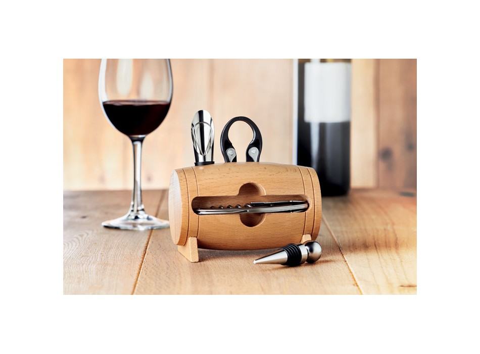 BOTA - Set vino a forma di botte FullGadgets.com